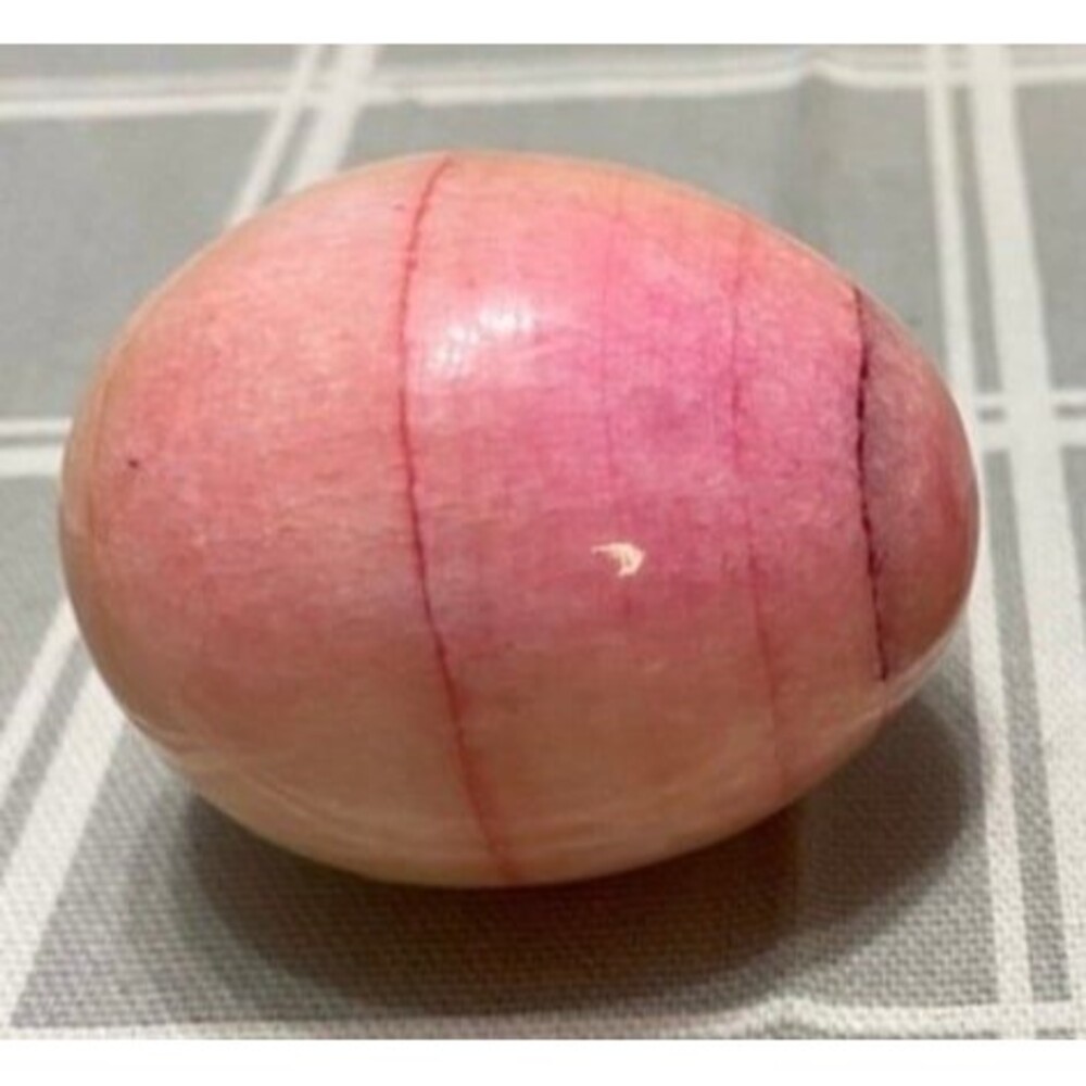 Vintage Alabaster Italian Egg Decor Easter Marble Stone Onyx Polished